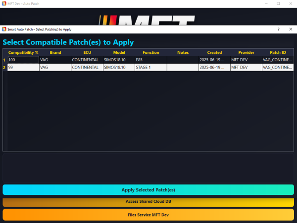 MFT Dev Auto Patch – Standard - Imagen 5