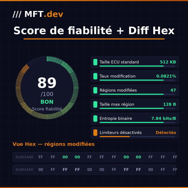WinOLS Extractor — Analyse & Extraction De Fichiers ECU | MFT Dev